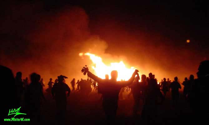 Burning Man - Photography by Mr.W.