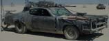 Vector a flat black, Post Apocalyptic Wasteland Road Warrior